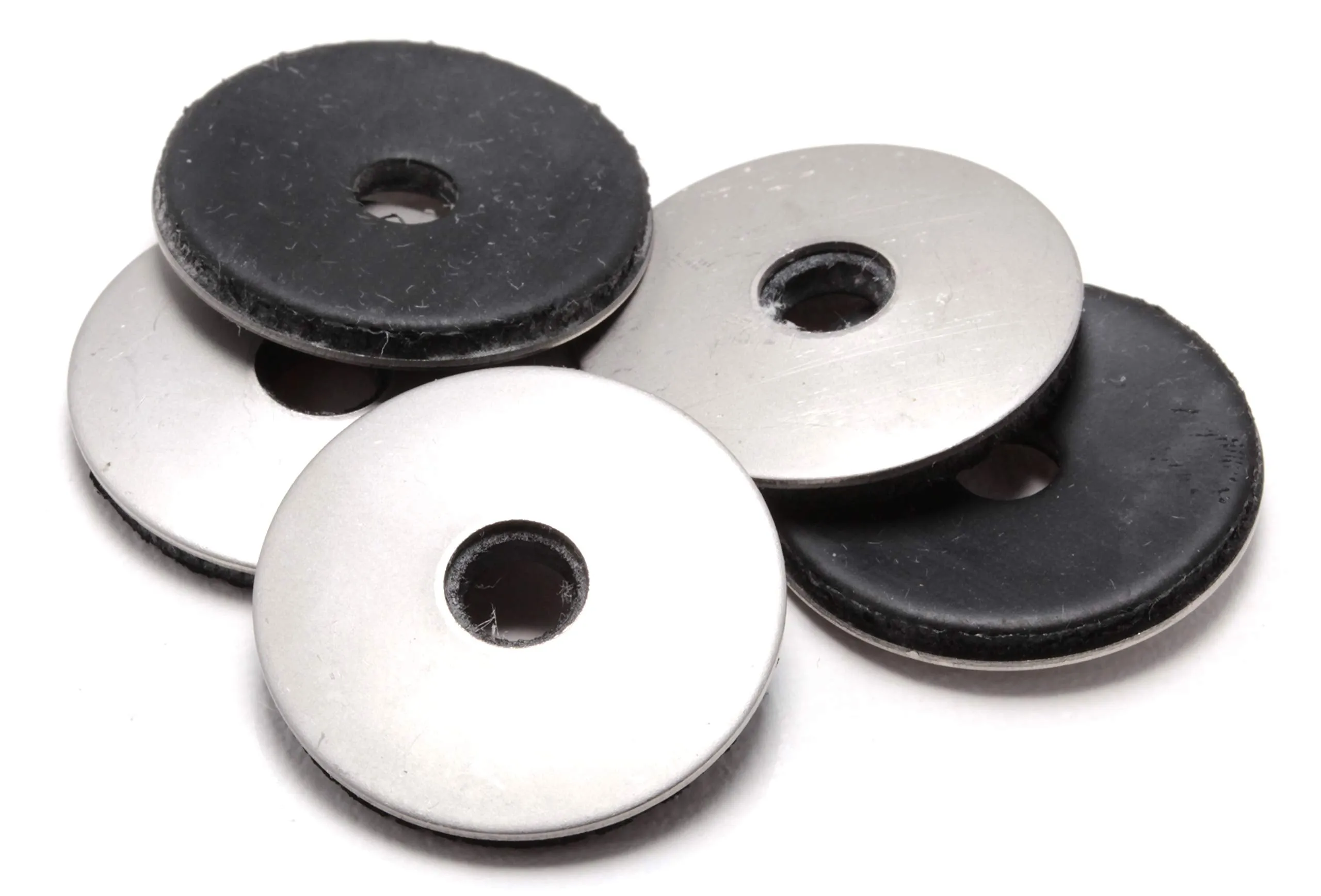 10 x 1/2" OD Stainless EPDM Washers, (100 pc) Neoprene Backed, Choose Size & Qty, by Bolt
