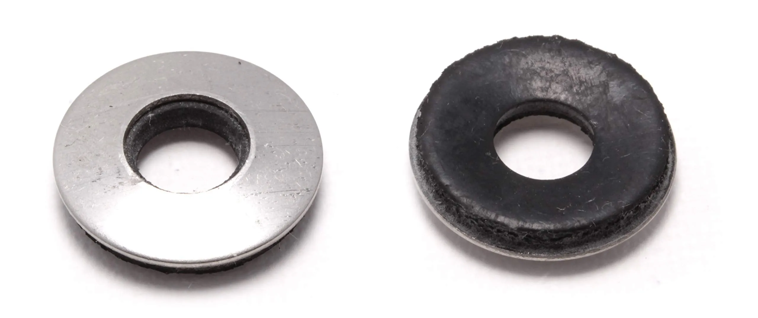 10 x 1/2" OD Stainless EPDM Washers, (100 pc) Neoprene Backed, Choose Size & Qty, by Bolt