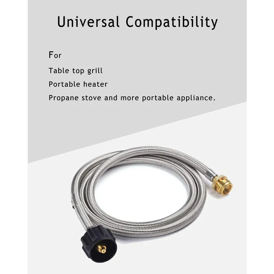 ALP Generator 8-Foot Braided Propane Hose