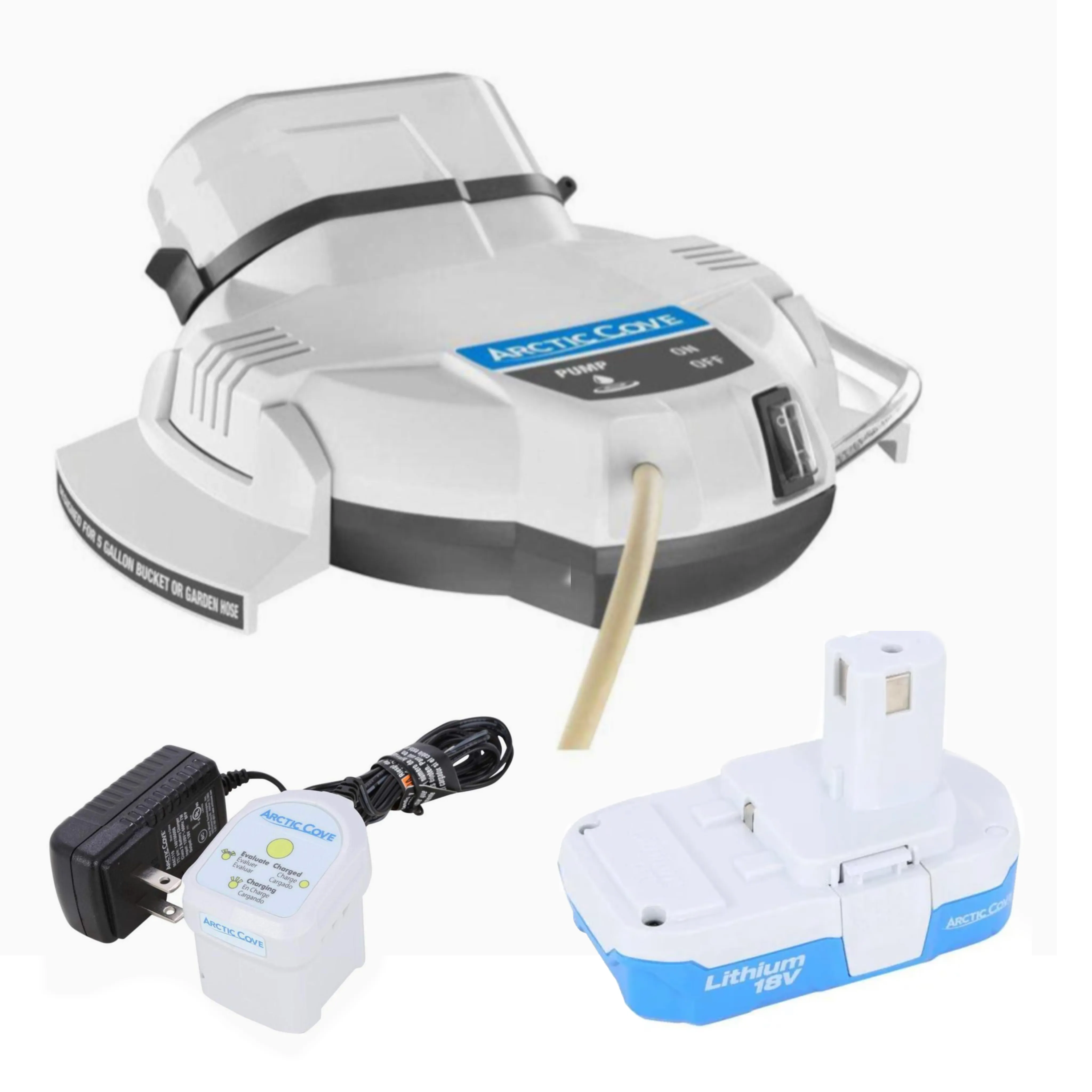 ARCTIC COVE 18-Volt Cool Cave 22 ft. Misting Kit