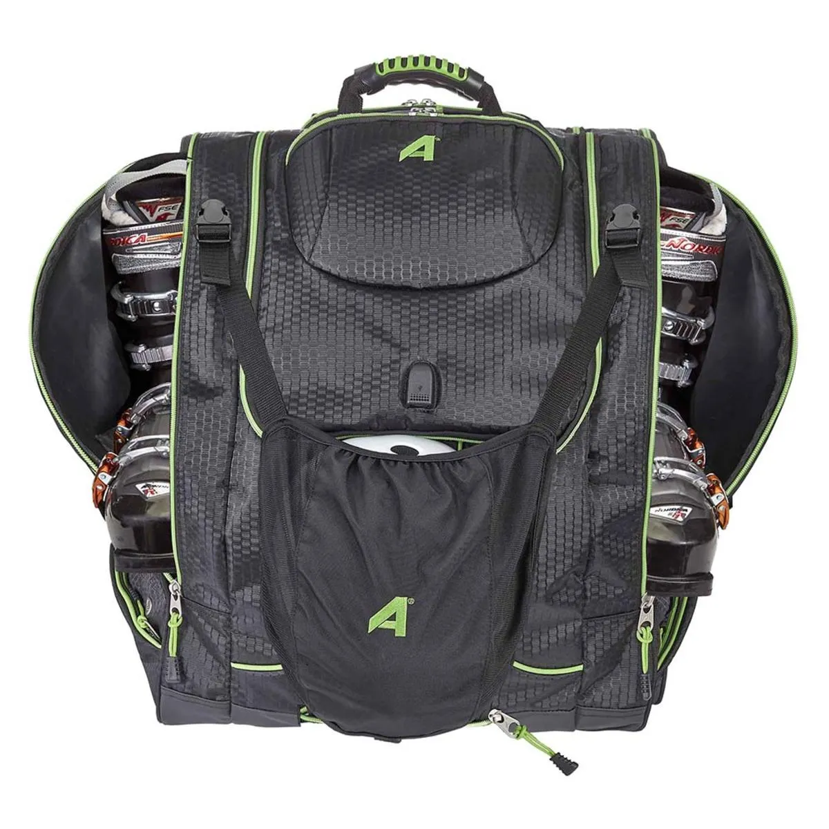 Athalon Ultimate Everything XL Ski Boot Bag with USB Port