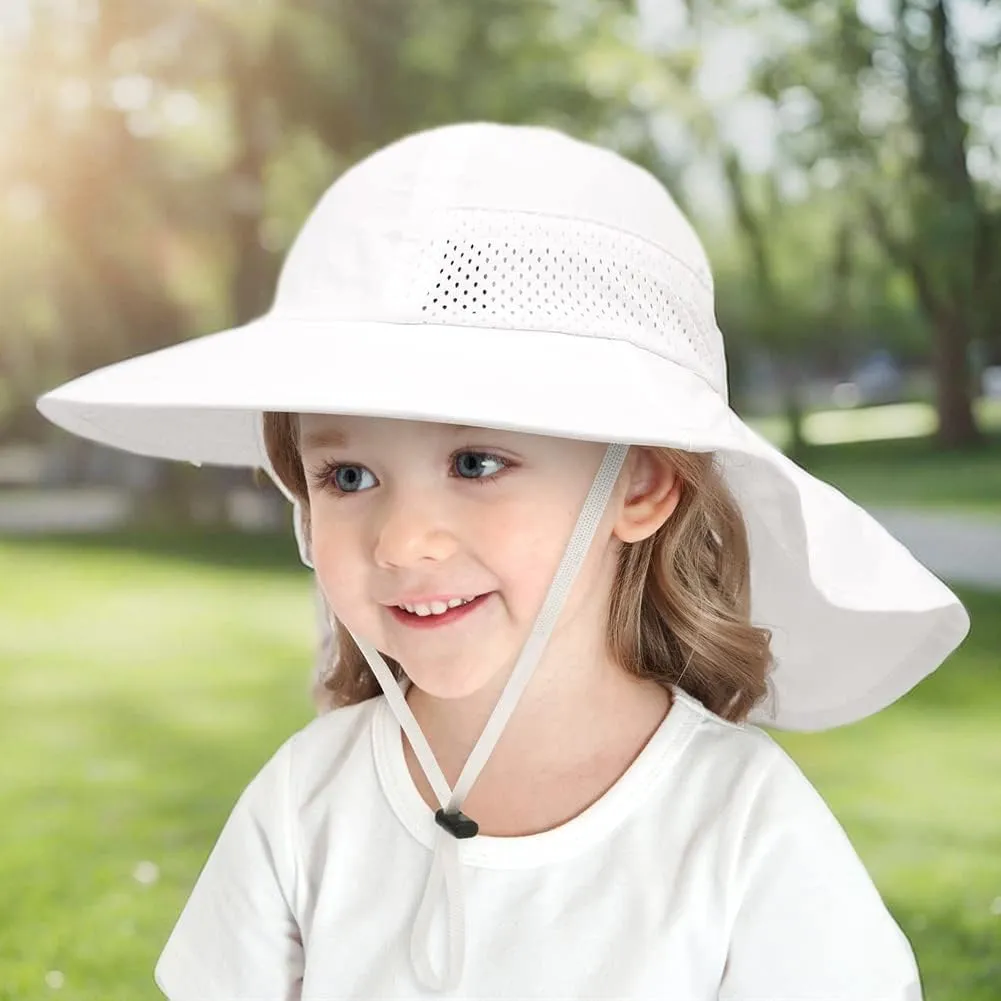 Baby Sun Protection Hat for Infant Toddlers Boys Girls UPF 50  Sunhat for Outdoor Beach Swim