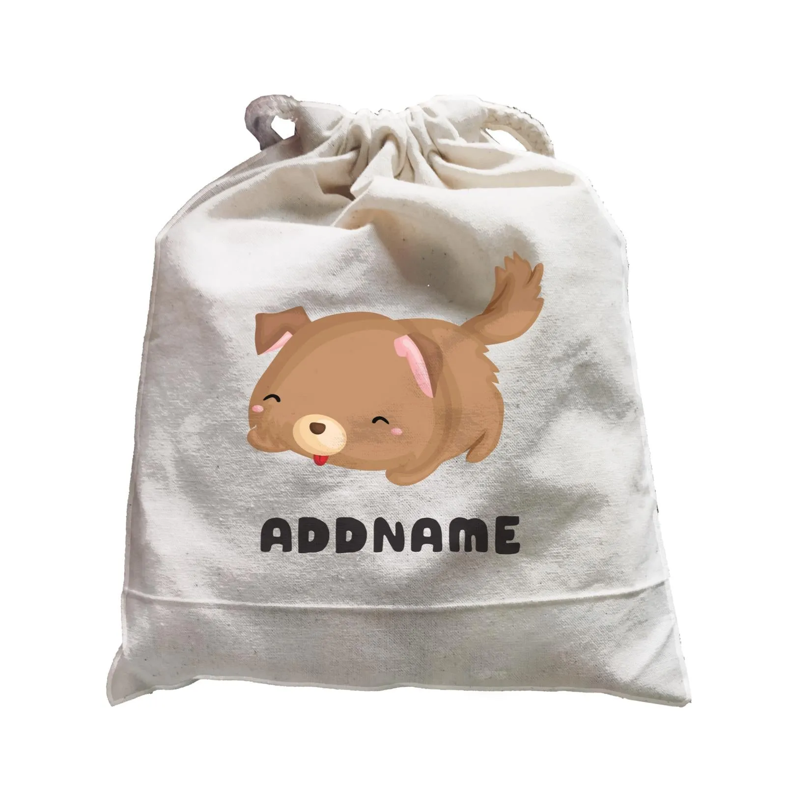 Birthday Friendly Animals Happy Sleeping Dog Addname Satchel