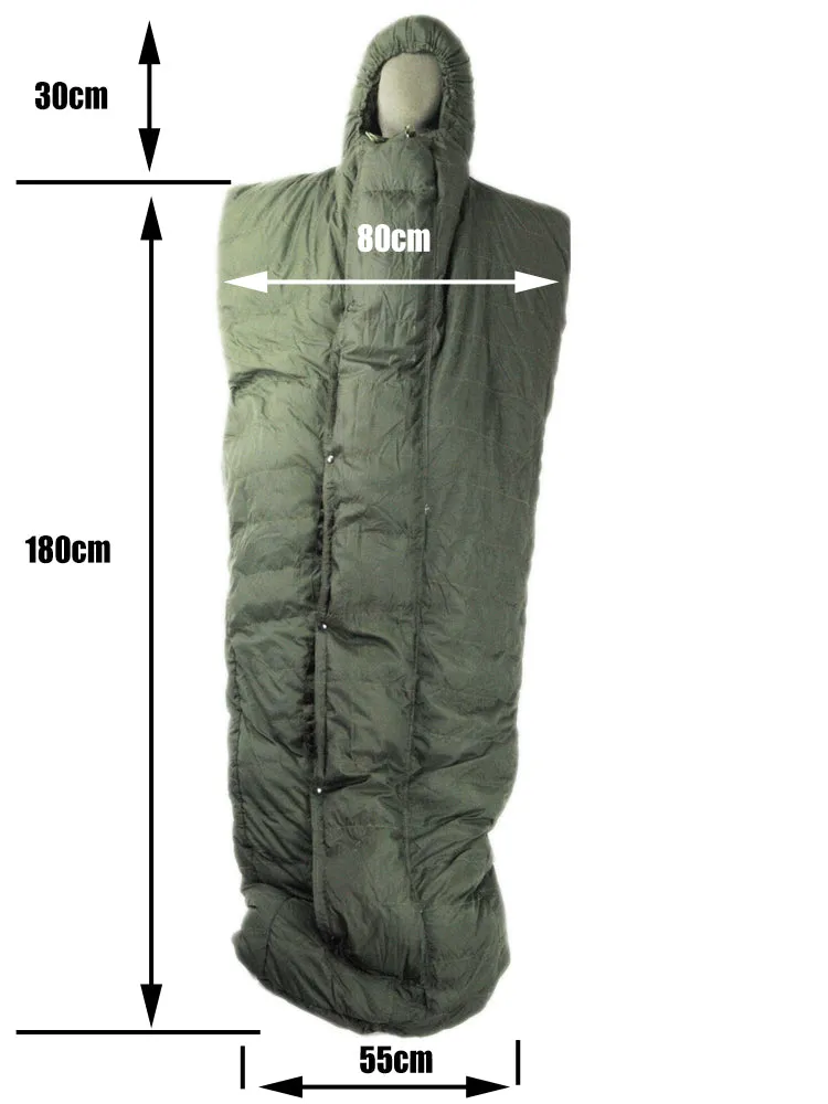 British Arctic Sleeping Bag, Mk 2 - feather/down filling