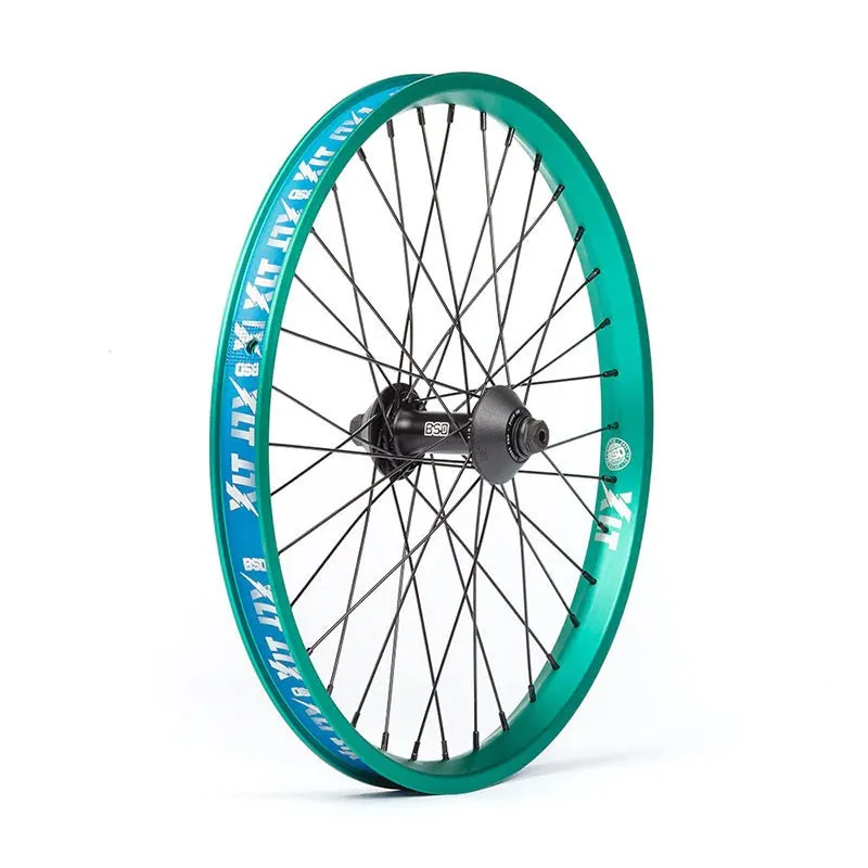 BSD BMX XLT Front (Teal) Street Wheel