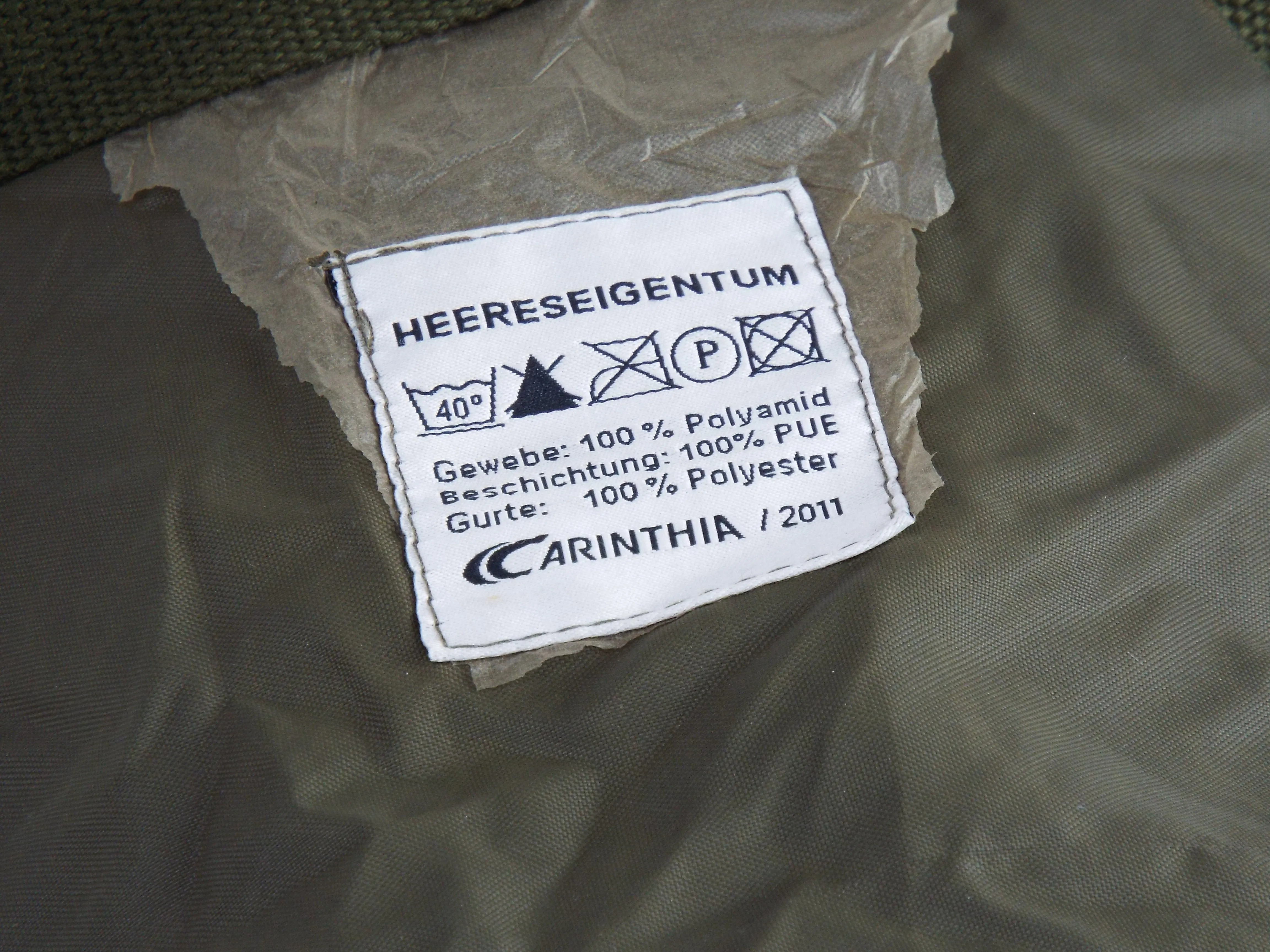 Carinthia Compression Stuff Sack for Sleeping Bag - DISTRESSED