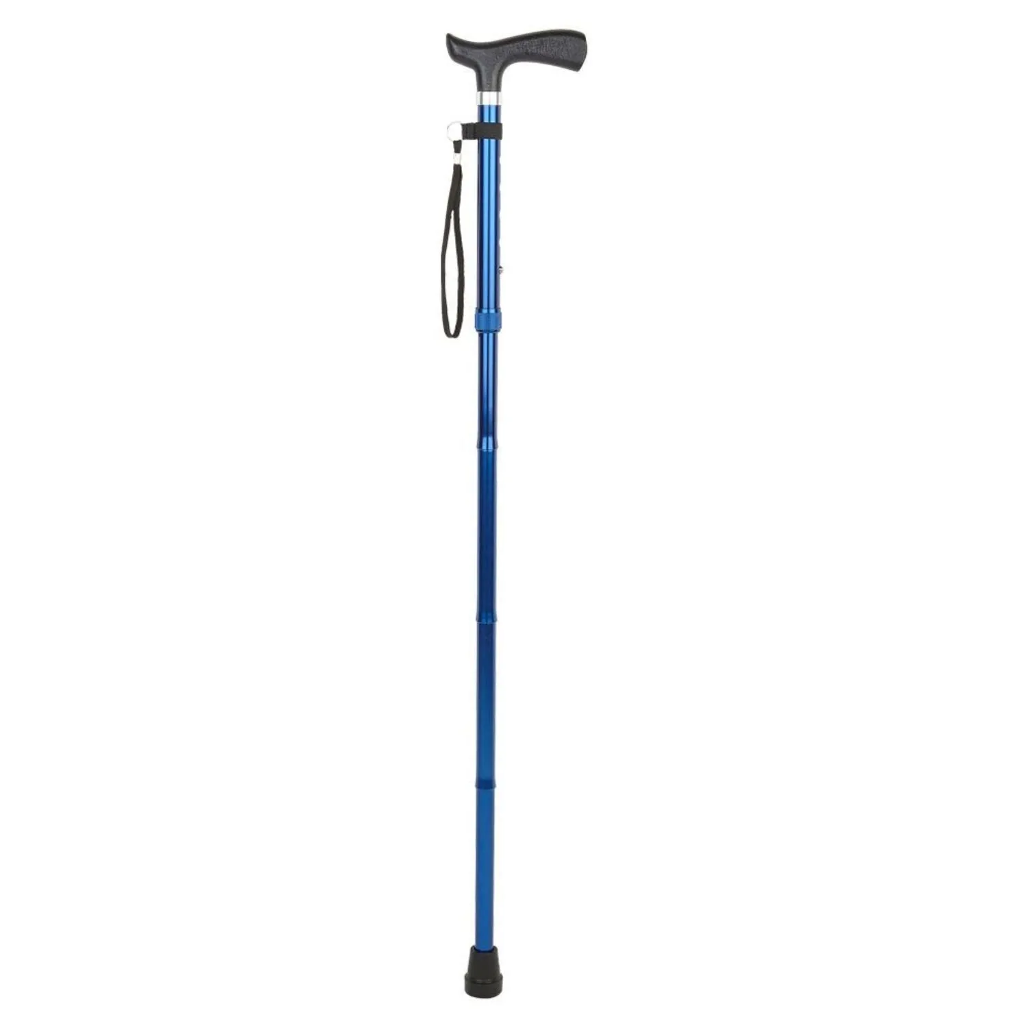Charles Buyers Blue Folding Stick
