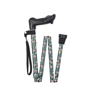 Charles Buyers Morris Anatomical Folding Stick (Left Hand)