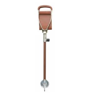 Classic Canes County Seat Stick Tan Wide Leather Seat and Leg
