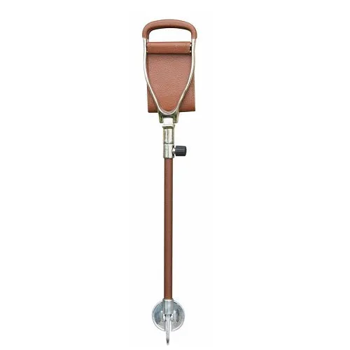 Classic Canes County Seat Stick Tan Wide Leather Seat and Leg