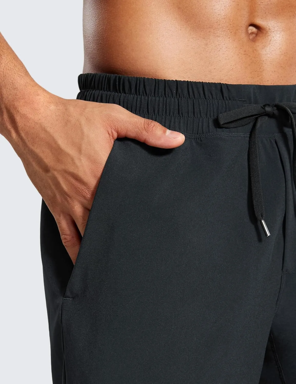 CRZ YOGA 2 in 1 Mens Athletic Shorts 5'' with Liner Quick Dry Lightweight for Running Sports Gym with Pockets