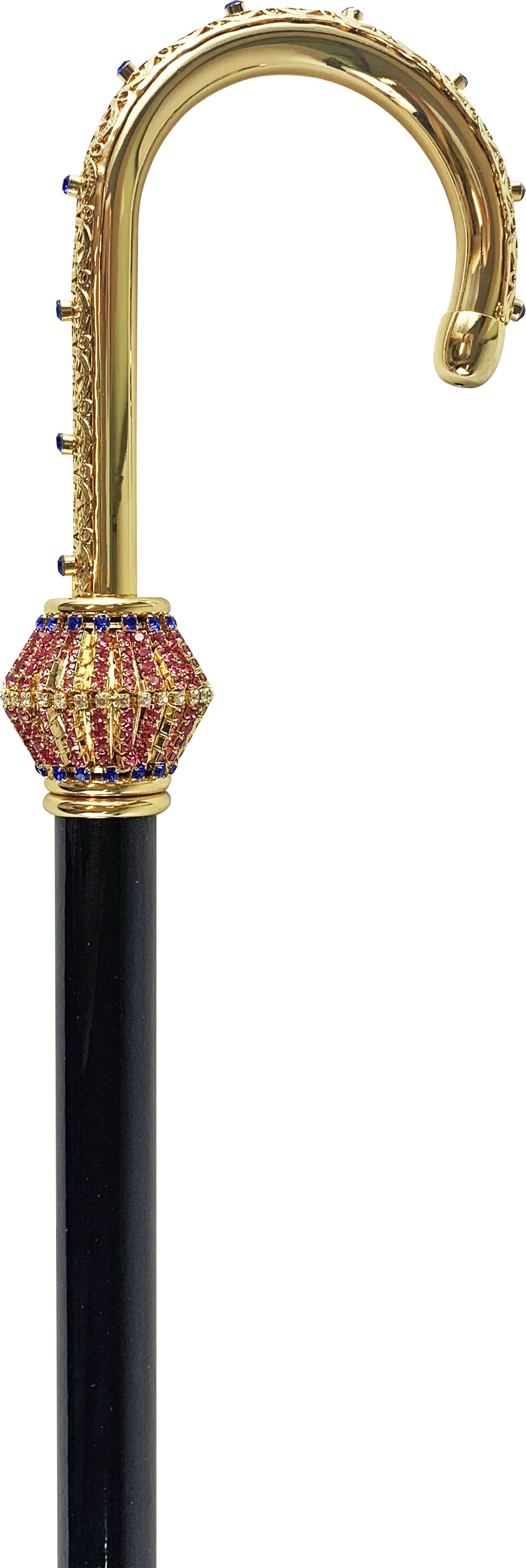 Elegant Walking cane for ladies with crystals