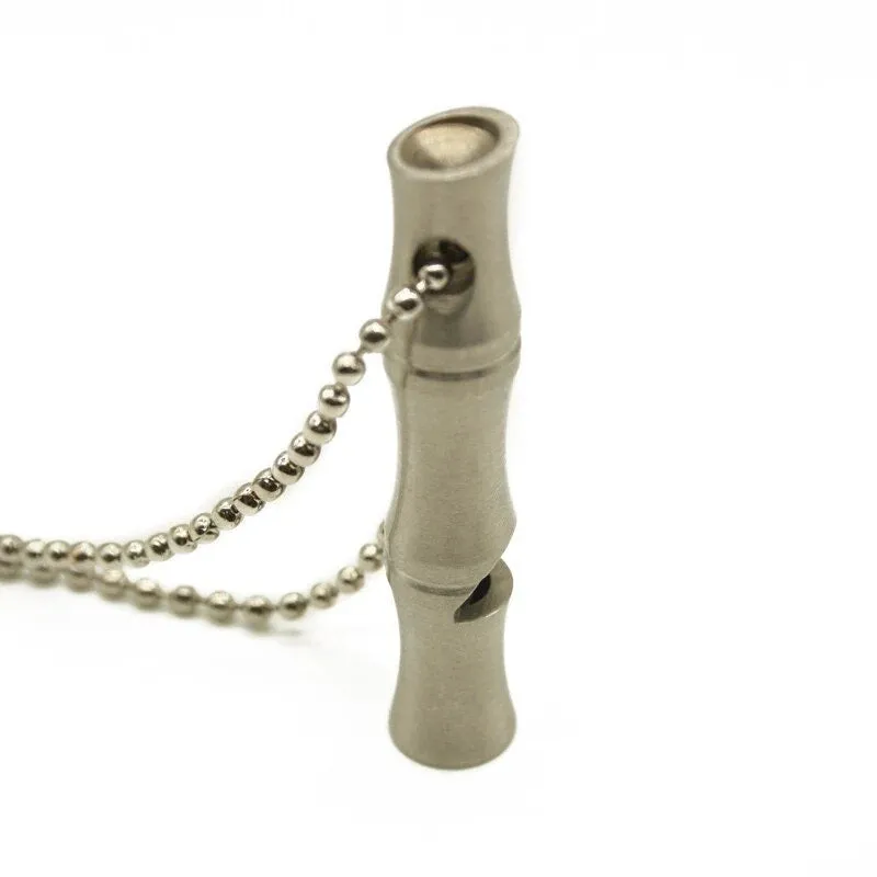 Emergency Whistle: Titanium, Waterproof