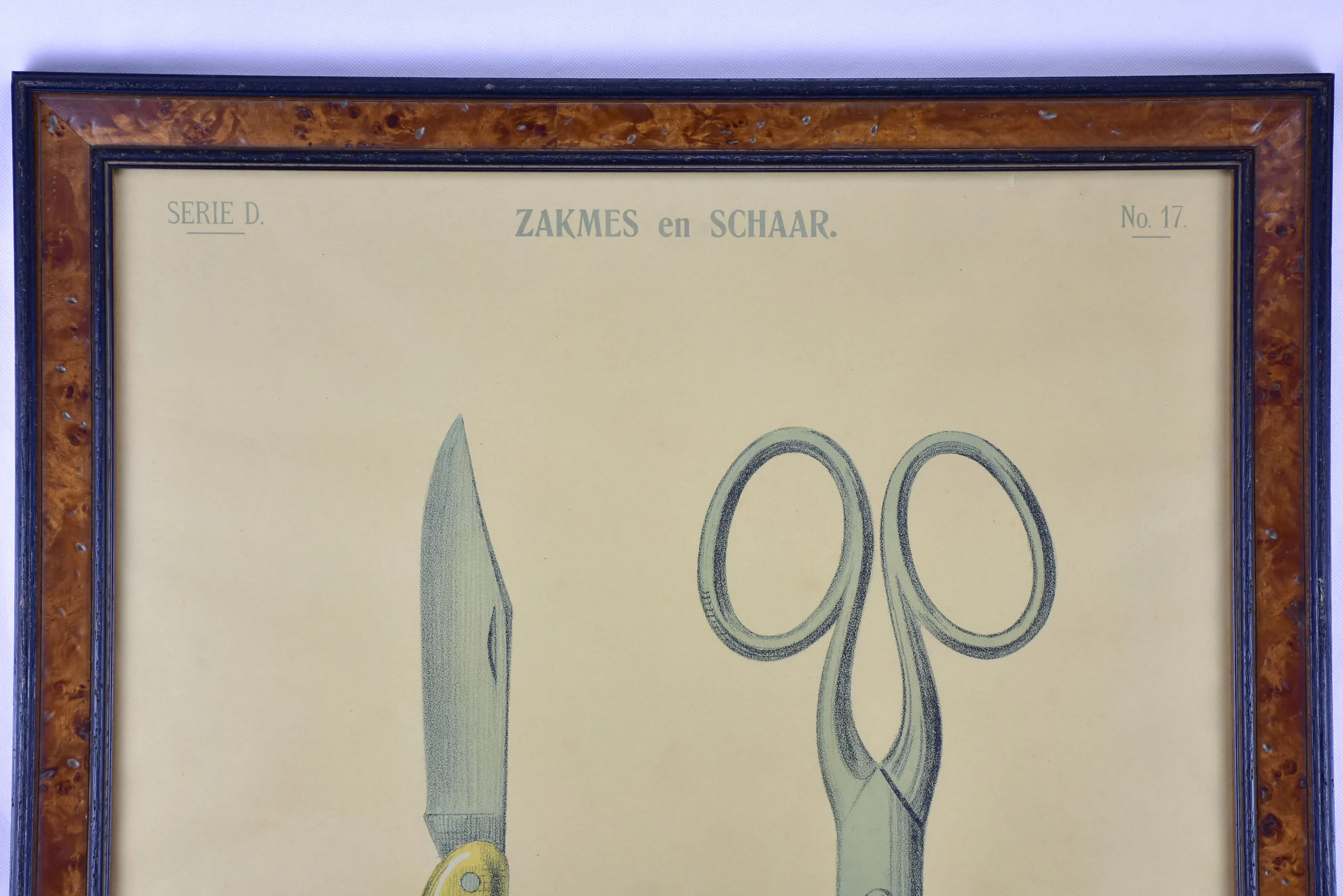 Four antique advertising posters