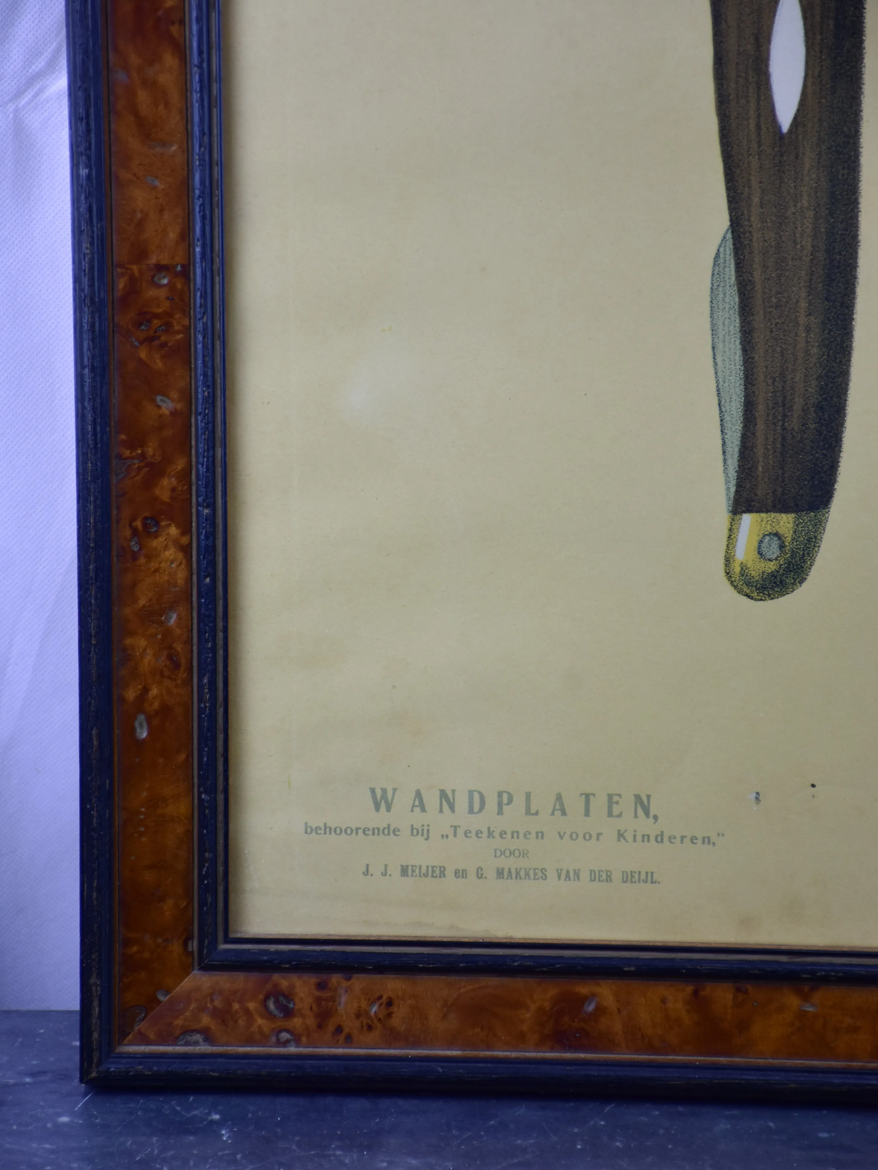 Four antique advertising posters