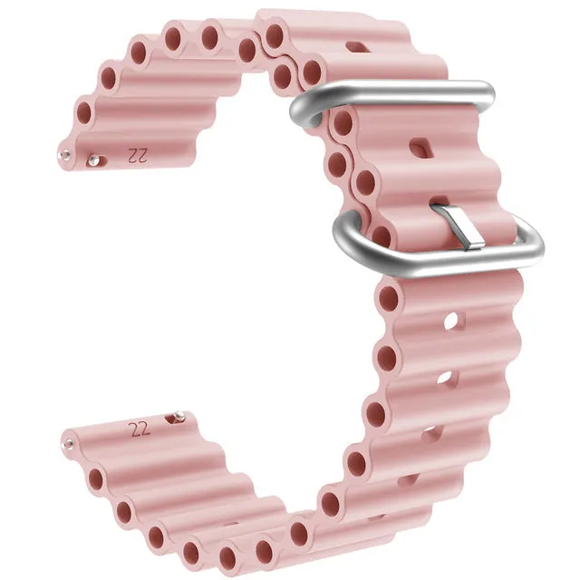 Garmin Approach S40 compatible Silicone Ocean Bands Watch Straps