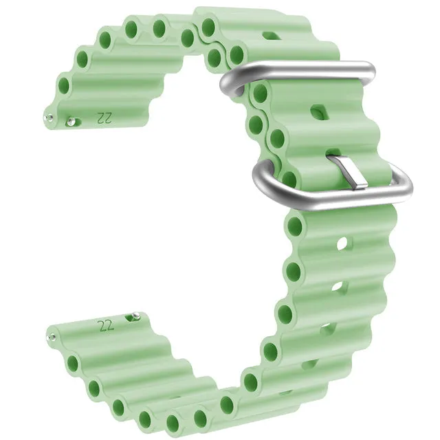 Garmin Approach S40 compatible Silicone Ocean Bands Watch Straps