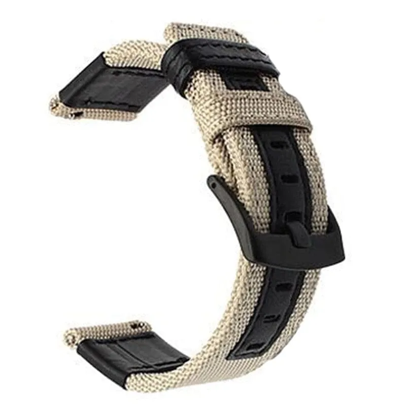 Garmin Approach S60 Nylon & Leather Watch Straps