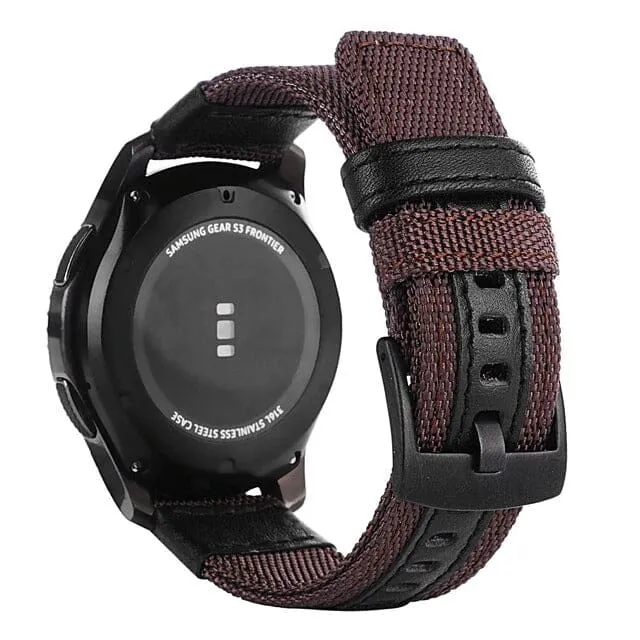 Garmin Approach S60 Nylon & Leather Watch Straps