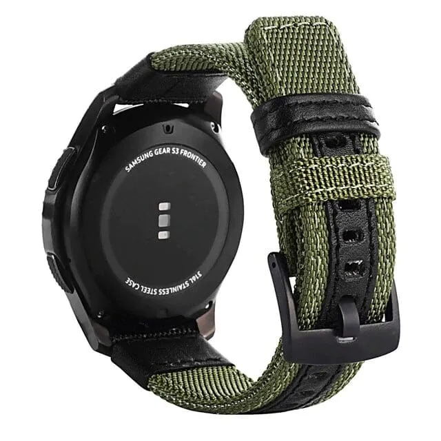Garmin Approach S60 Nylon & Leather Watch Straps