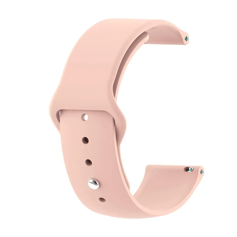 Garmin Approach S60 Silicone Button Style Watch Straps