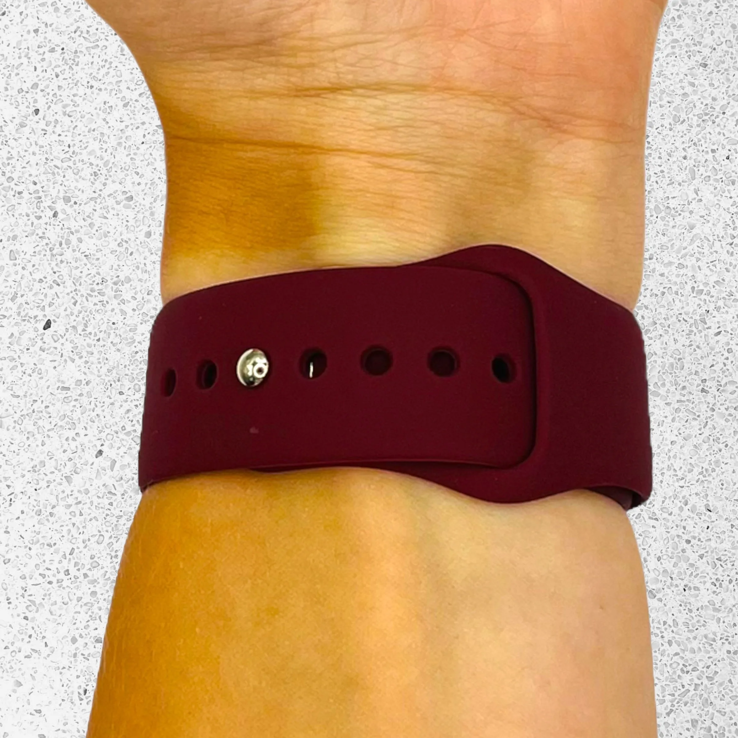 Garmin Approach S60 Silicone Button Style Watch Straps