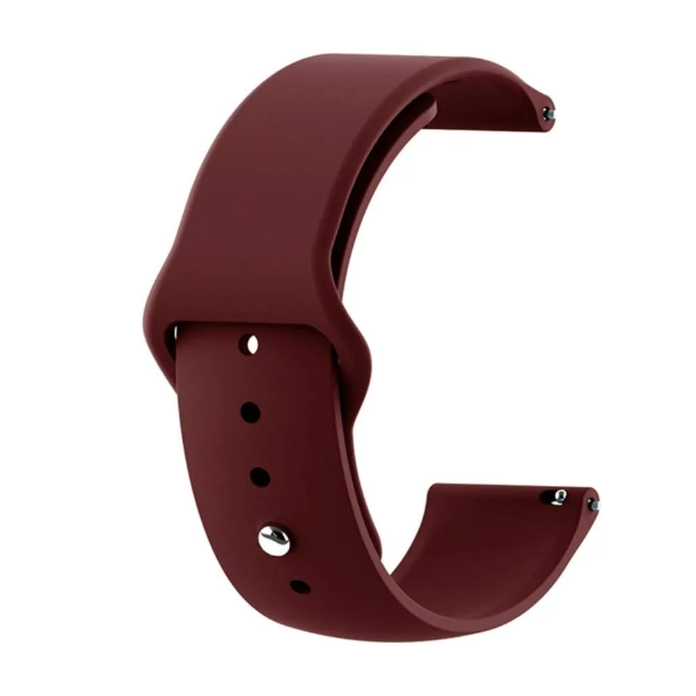 Garmin Approach S60 Silicone Button Style Watch Straps