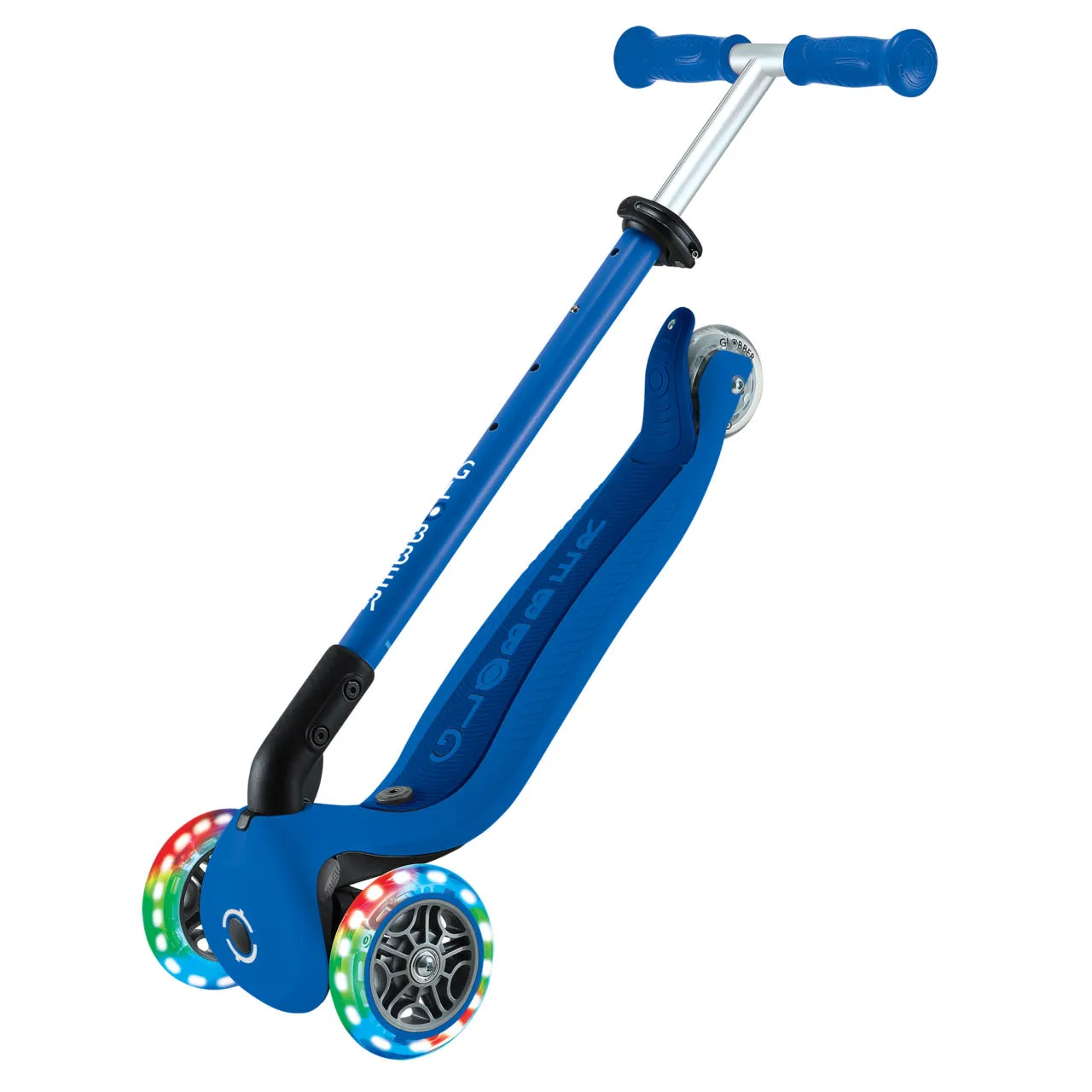 Globber Go Up Active Lights - Navy Blue/Dark Navy Blue