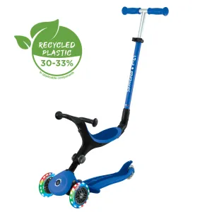 Globber Go Up Active Lights - Navy Blue/Dark Navy Blue