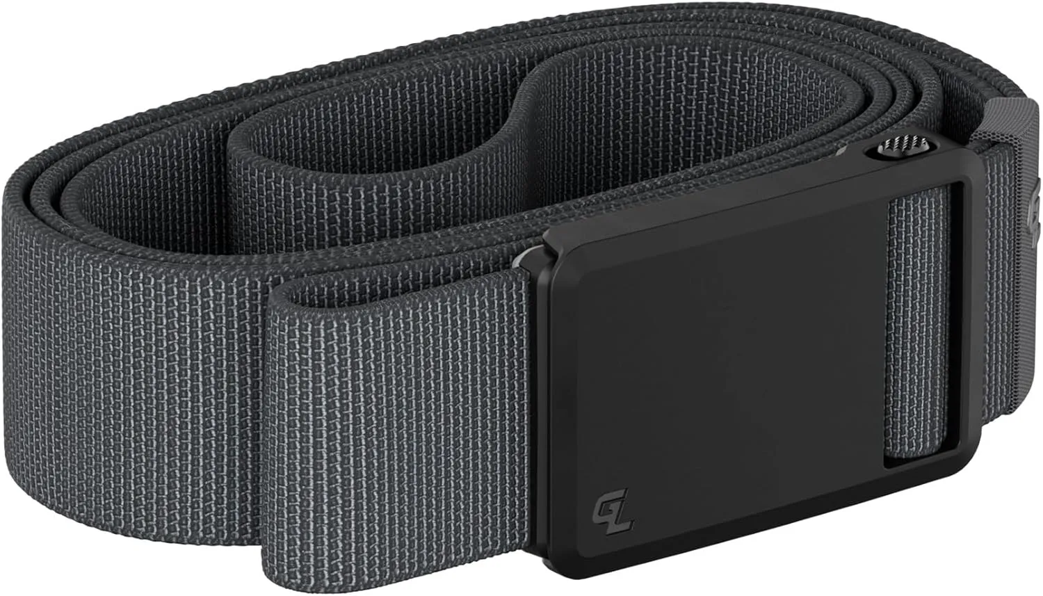 Groove Life Groove Belt Ultra - Men's Stretch Nylon Belt with Magnetic Polymer Buckle, Lightweight, Machine Washable