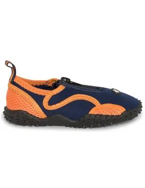 Kids Water Shoes - Navy / Orange