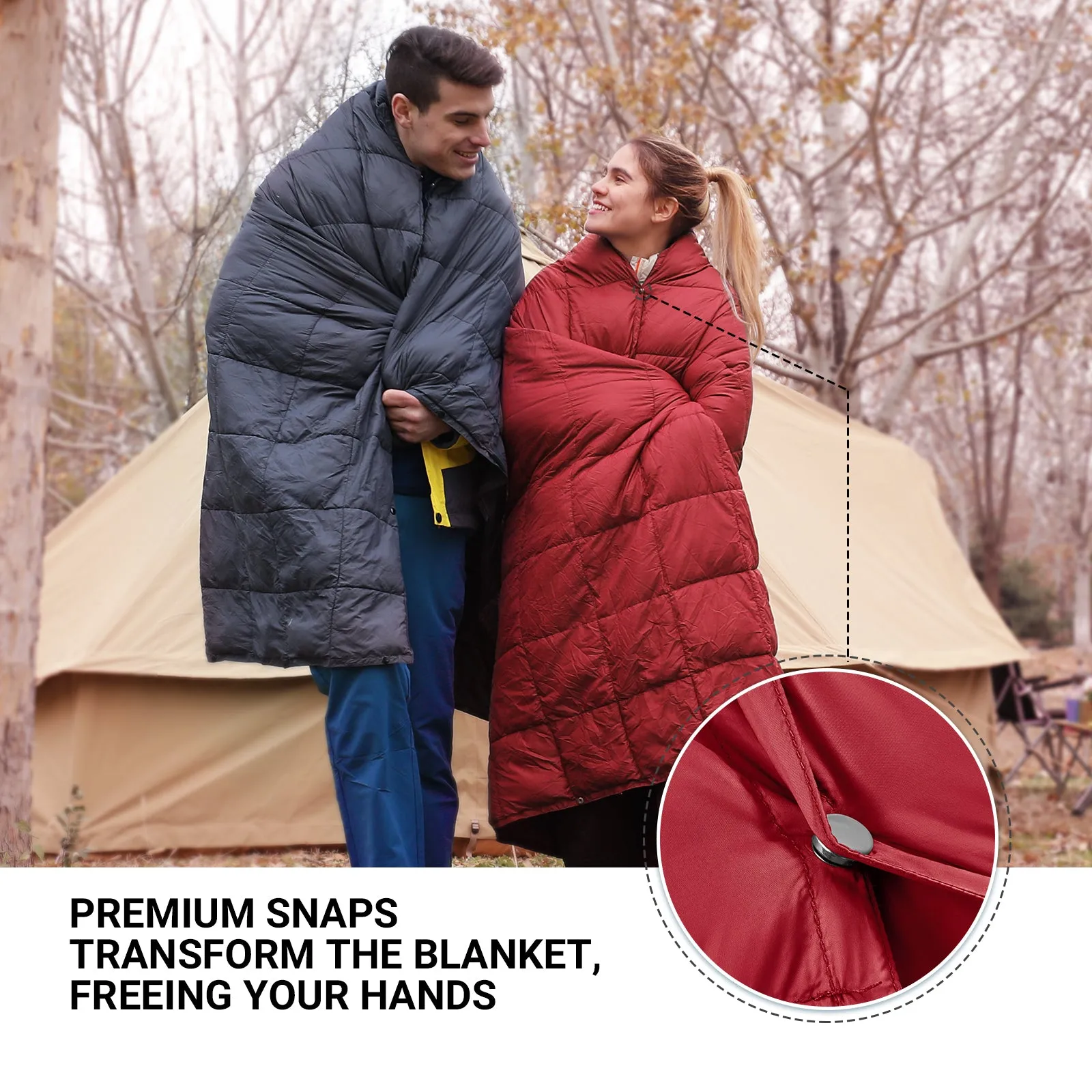 KingCamp 620 FP Lightweight Packable Camping Blanket