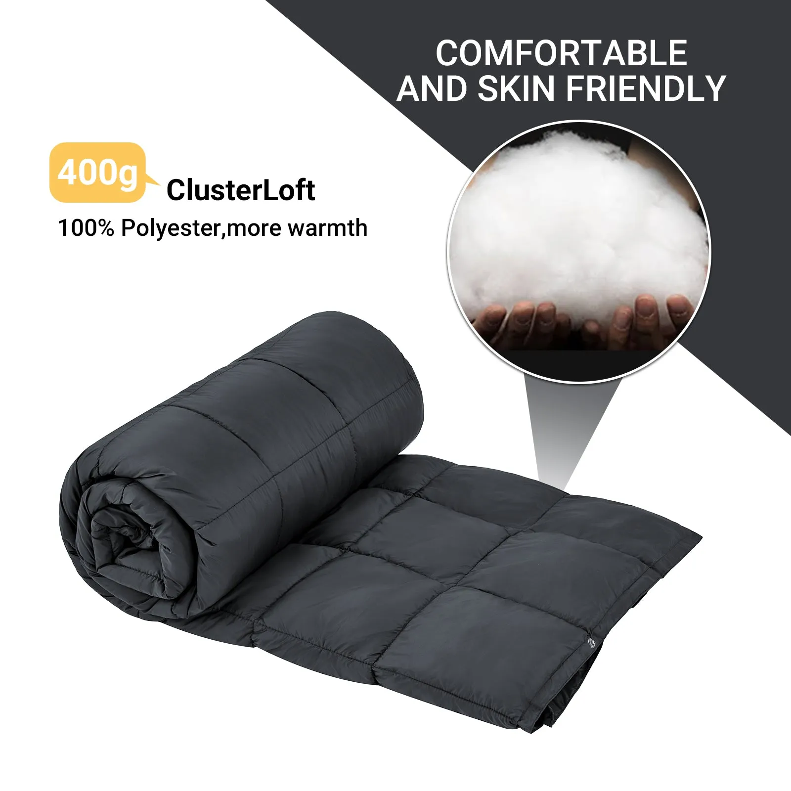 KingCamp 620 FP Lightweight Packable Camping Blanket