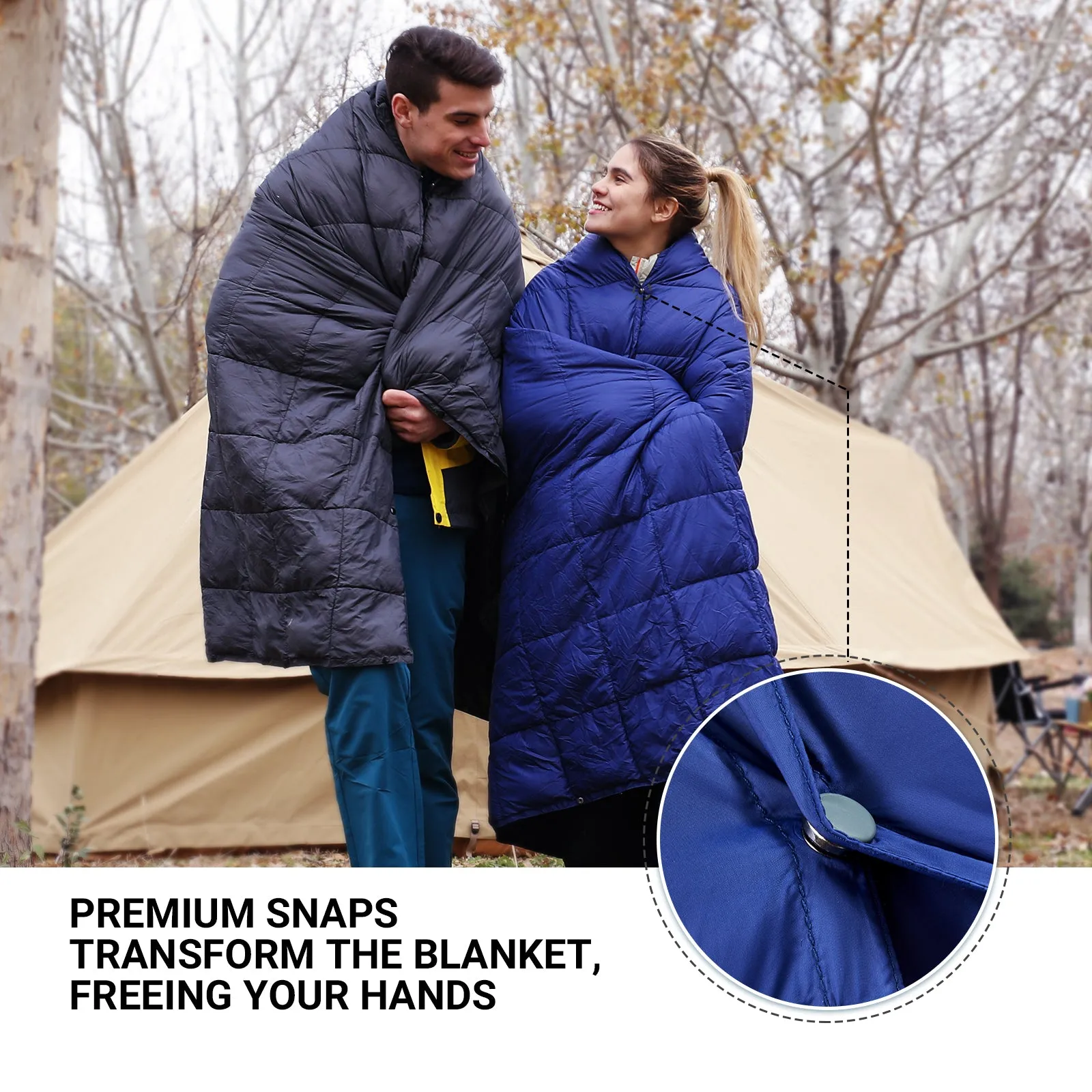 KingCamp 620 FP Lightweight Packable Camping Blanket