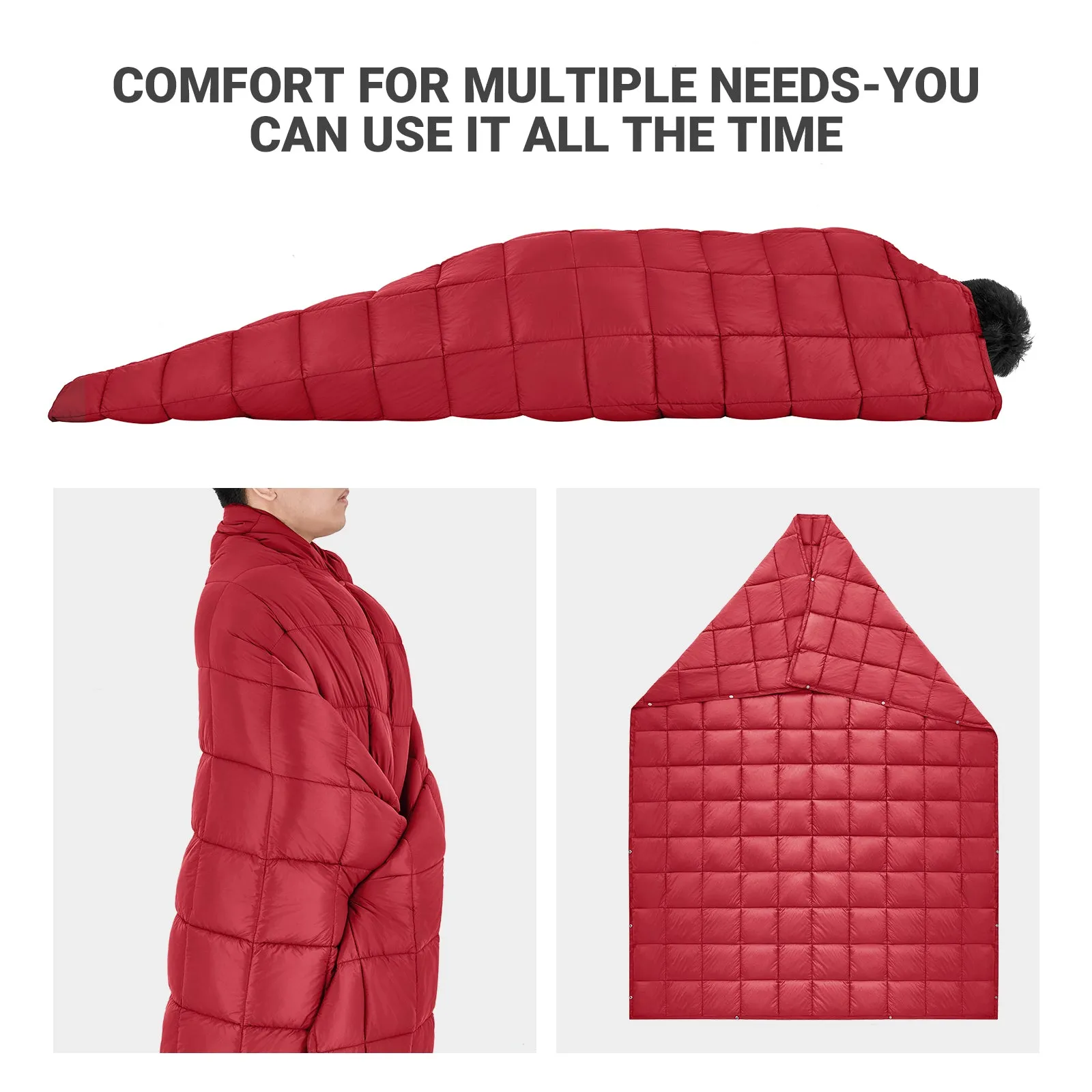 KingCamp 620 FP Lightweight Packable Camping Blanket