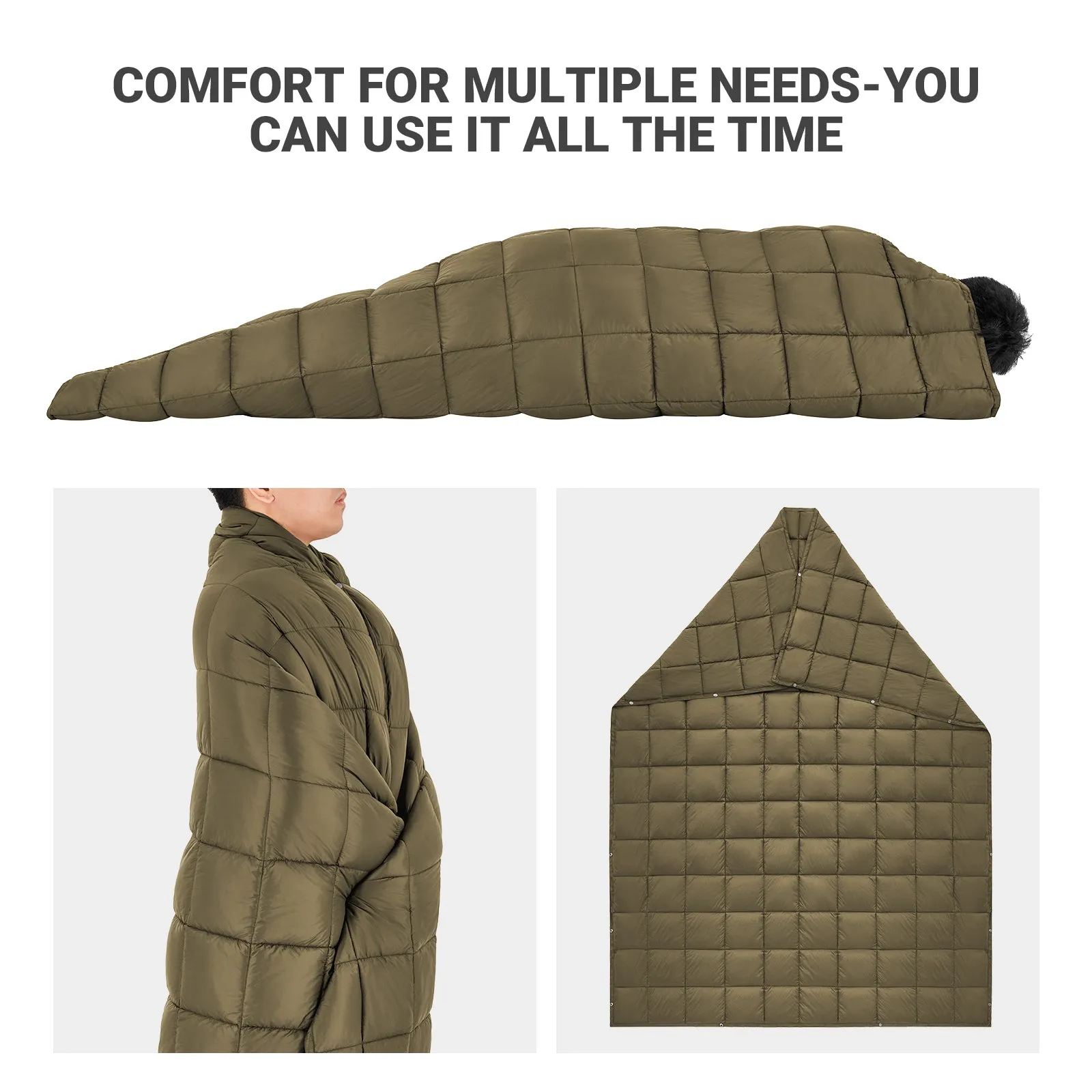 KingCamp 620 FP Lightweight Packable Camping Blanket