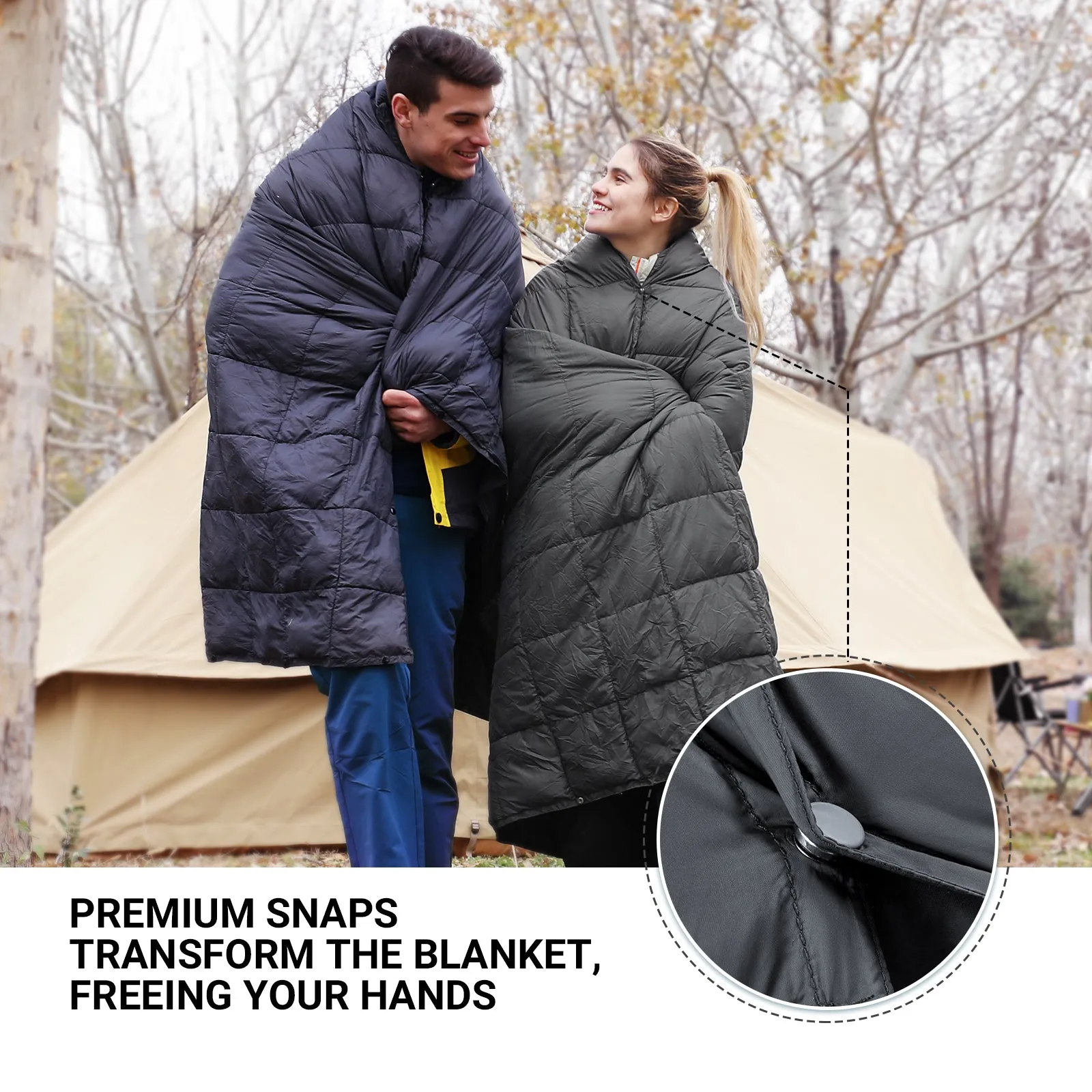KingCamp 620 FP Lightweight Packable Camping Blanket
