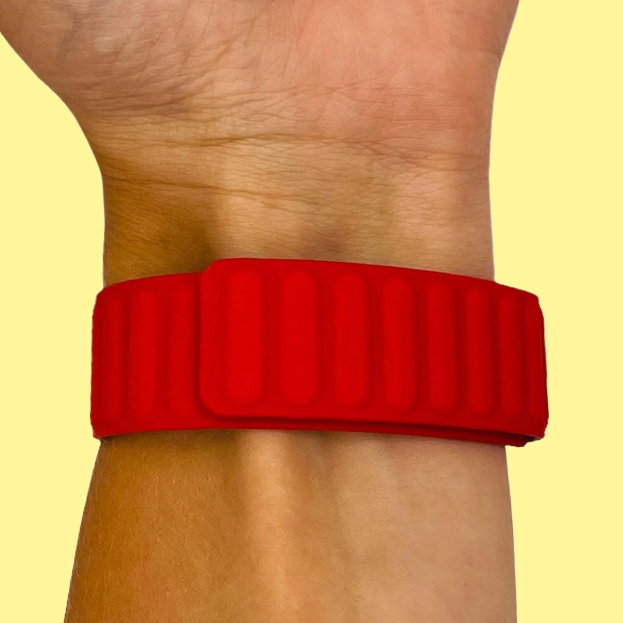 Magnetic Silicone Watch Straps Compatible with the Garmin Approach S40