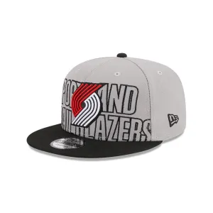 New Era 9Fifty NBA 2023 Draft Portland Trail Blazers Grey Black