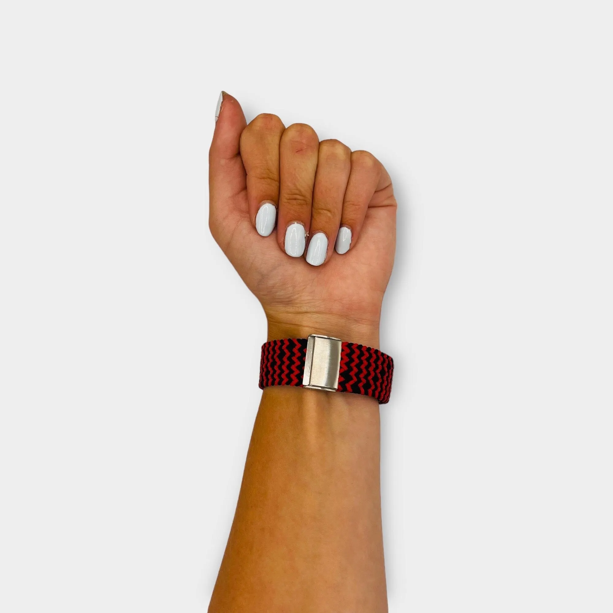 Nylon Braided Loop Watch Straps Compatible with the Garmin Approach S40