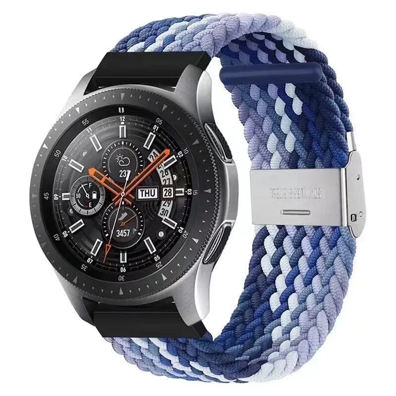 Nylon Braided Loop Watch Straps Compatible with the Garmin Approach S40