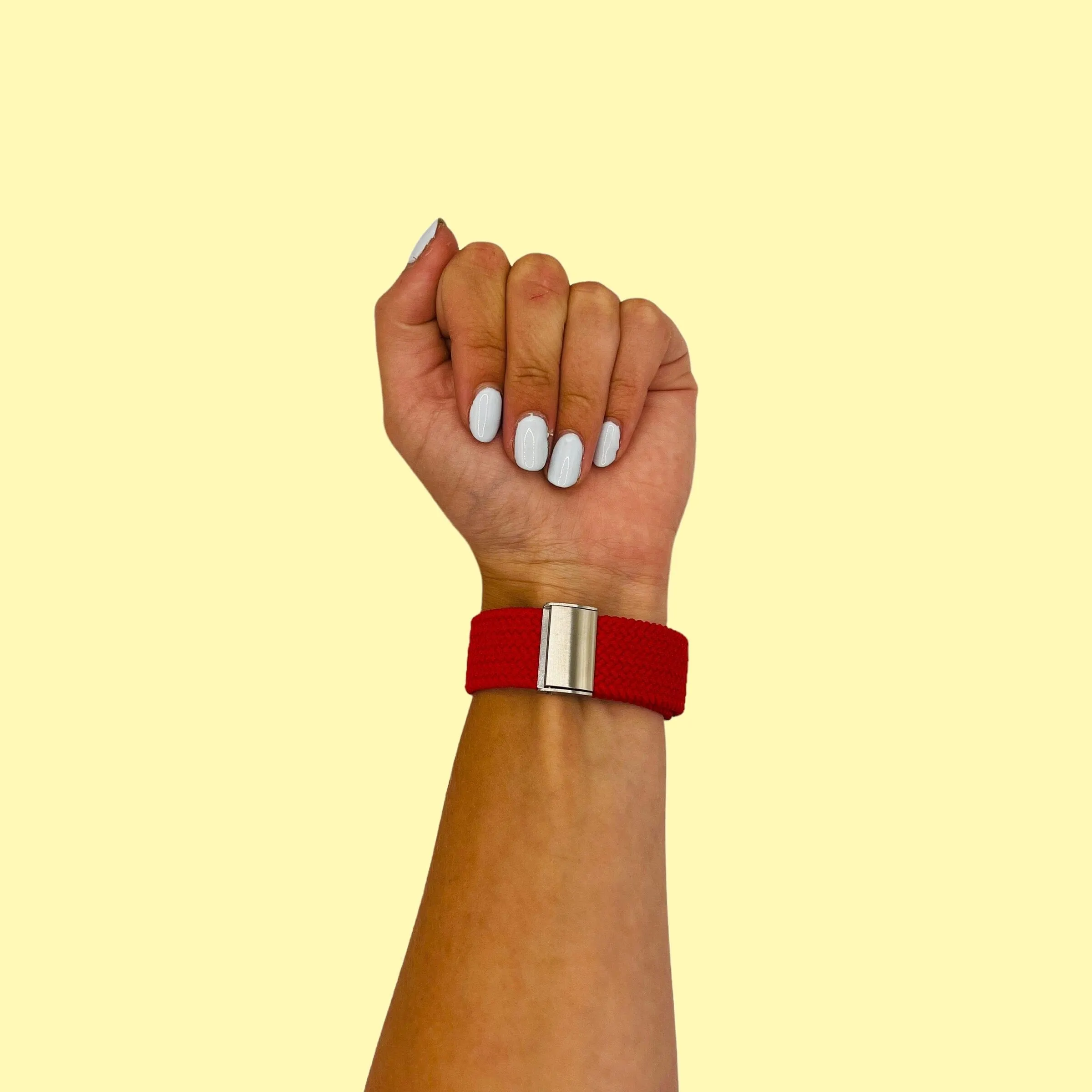 Nylon Braided Loop Watch Straps Compatible with the Garmin Approach S40
