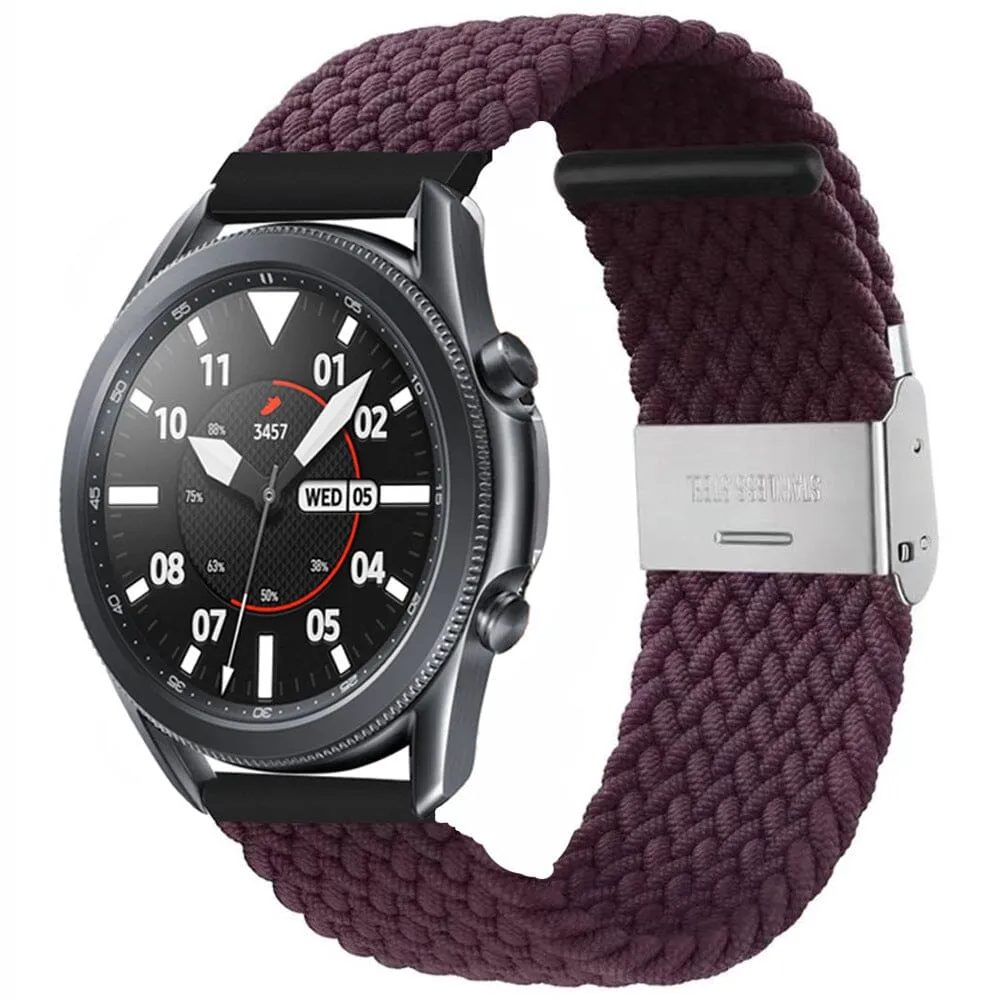 Nylon Braided Loop Watch Straps Compatible with the Garmin Approach S40