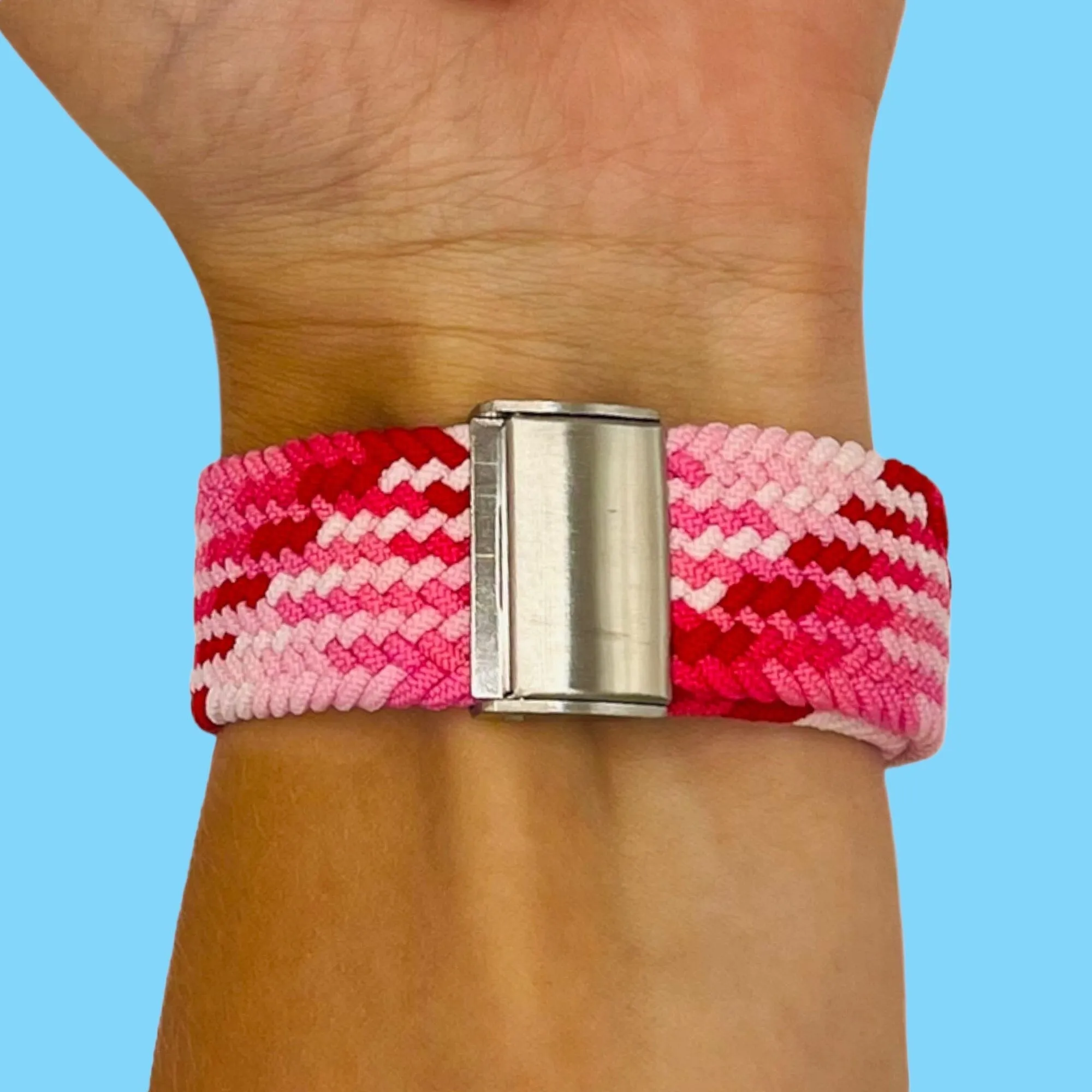 Nylon Braided Loop Watch Straps Compatible with the Garmin Approach S40