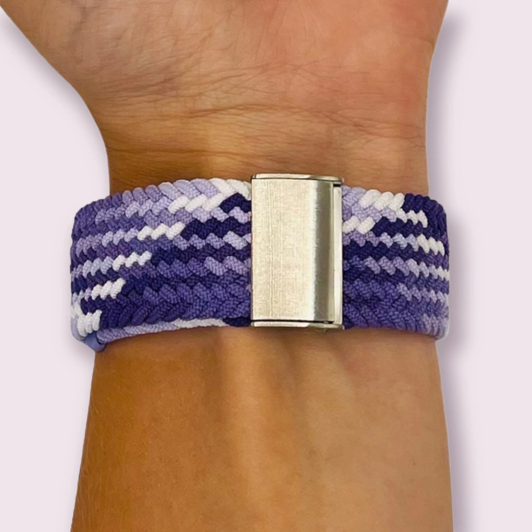 Nylon Braided Loop Watch Straps Compatible with the Garmin Approach S40