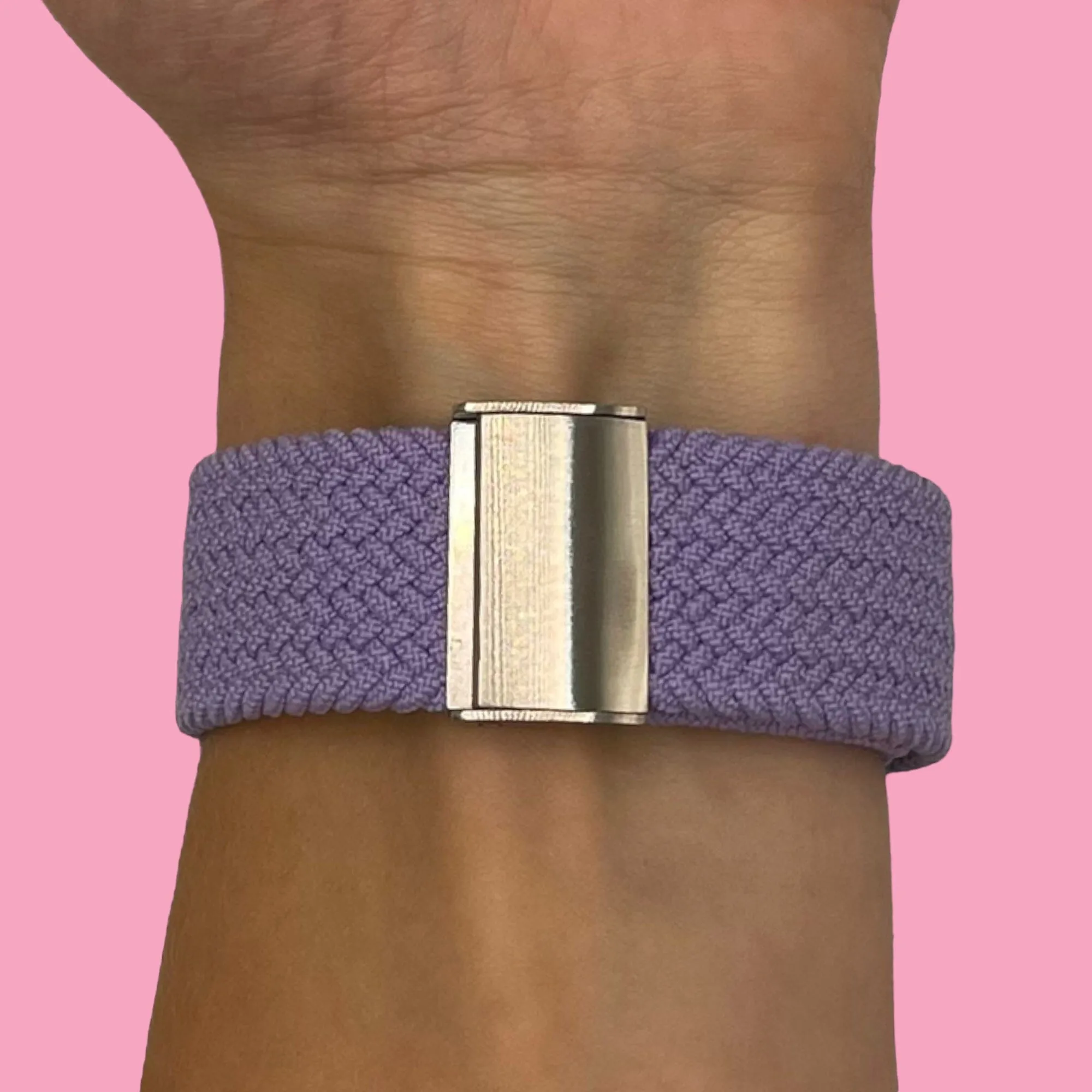 Nylon Braided Loop Watch Straps Compatible with the Garmin Approach S40