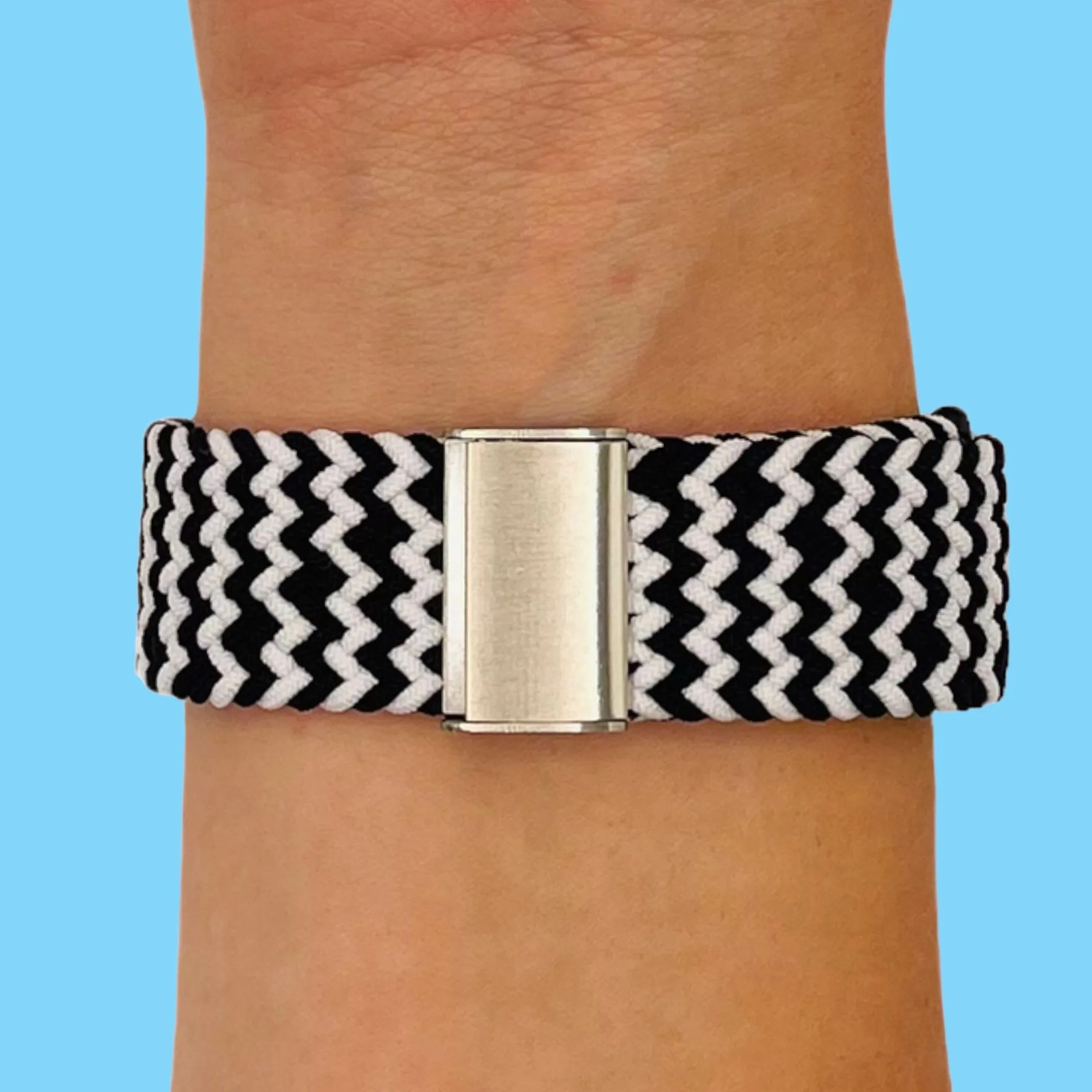 Nylon Braided Loop Watch Straps Compatible with the Garmin Approach S40