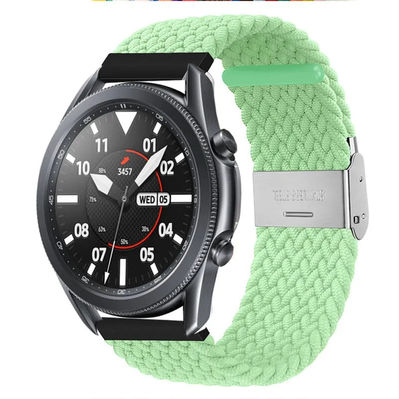 Nylon Braided Loop Watch Straps Compatible with the Garmin Approach S40
