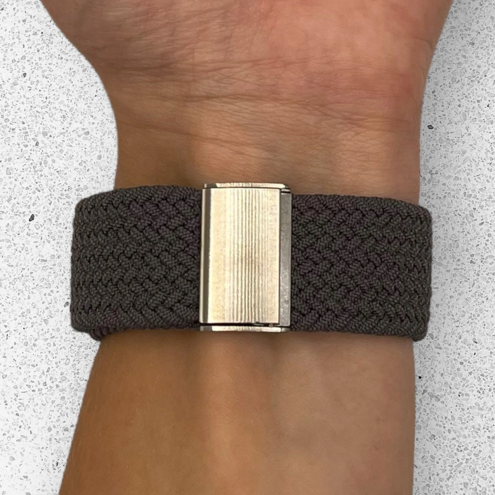 Nylon Braided Loop Watch Straps Compatible with the Garmin Approach S40