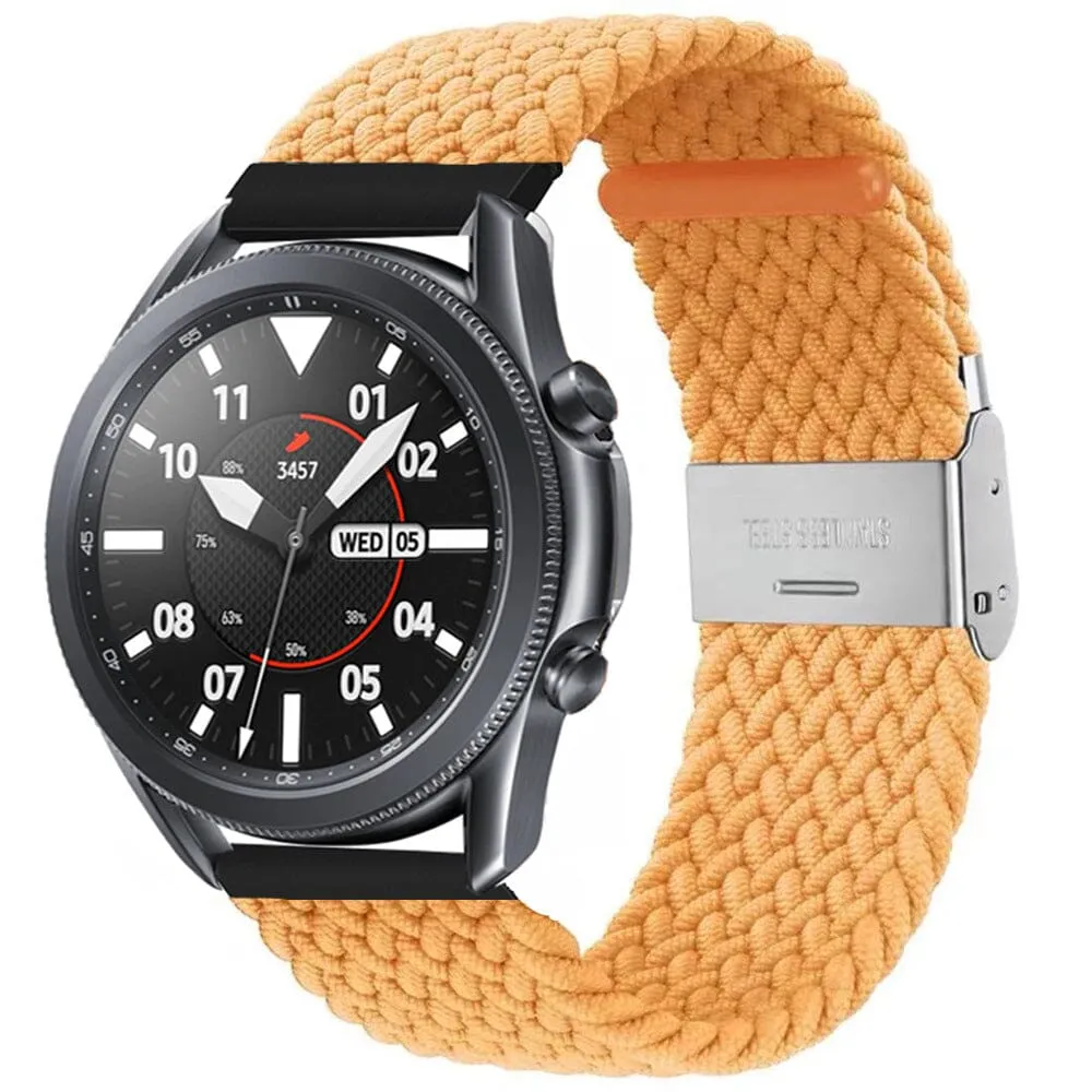 Nylon Braided Loop Watch Straps Compatible with the Garmin Approach S40
